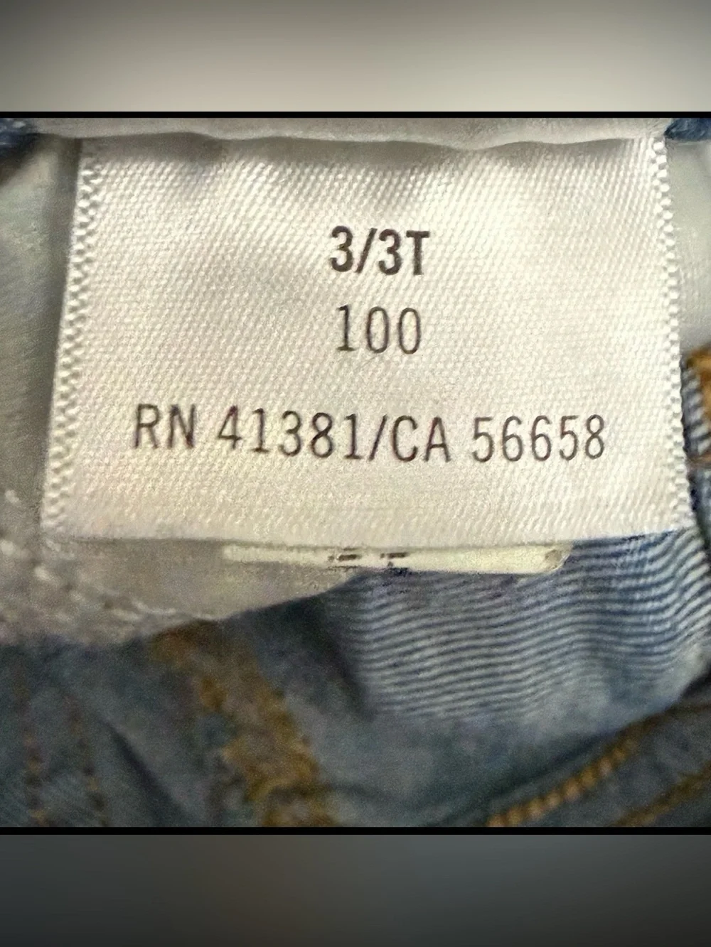 Polo Ralph Lauren Jeans Size 3 3T Toddler Blue Straight Adjustable Waist Boys